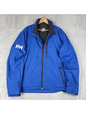 Helly Hansen Crew Midlayer Jacket Mens XL Sailing Lifestyle Pockets Zip Outdoor